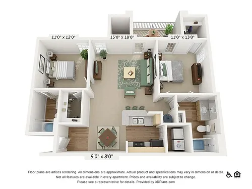Floor plan B1