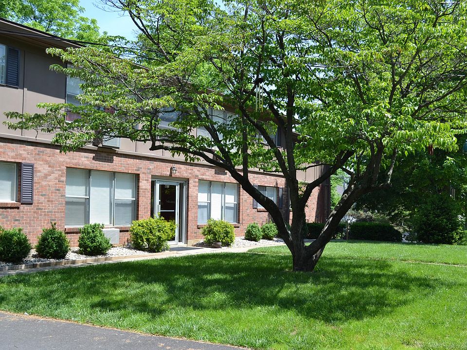 Manicured lawn and landscaping