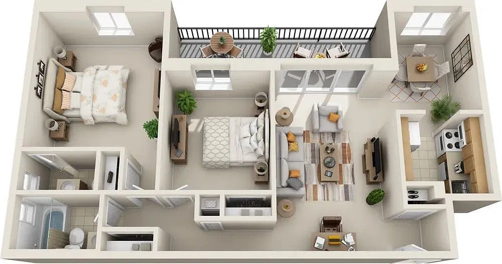 Floor plan B2
