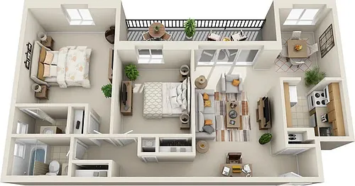 Floor plan B2
