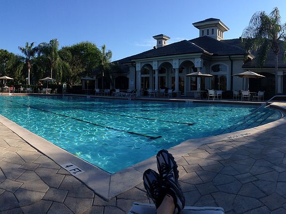 club house pool about 1 min walking distance