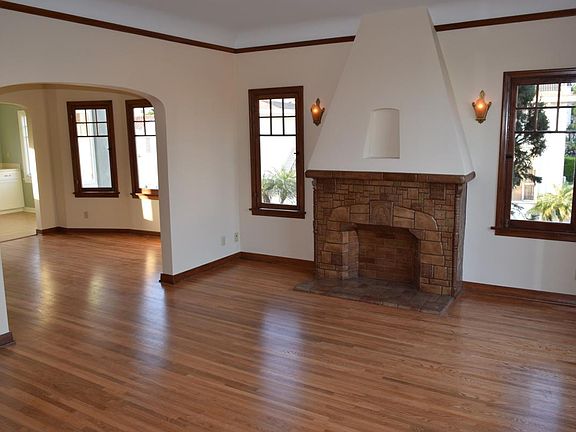 Restored living room