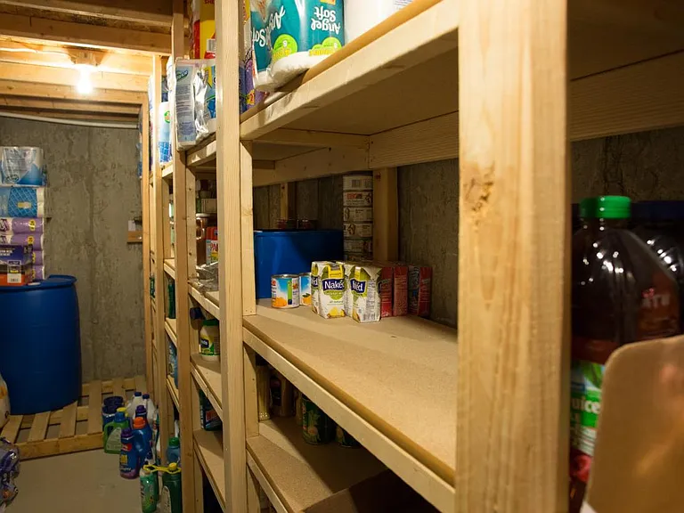 Cold Storage in Basement