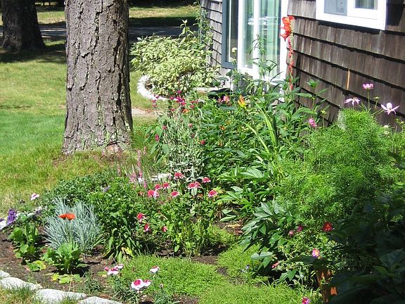 Front cutting garden