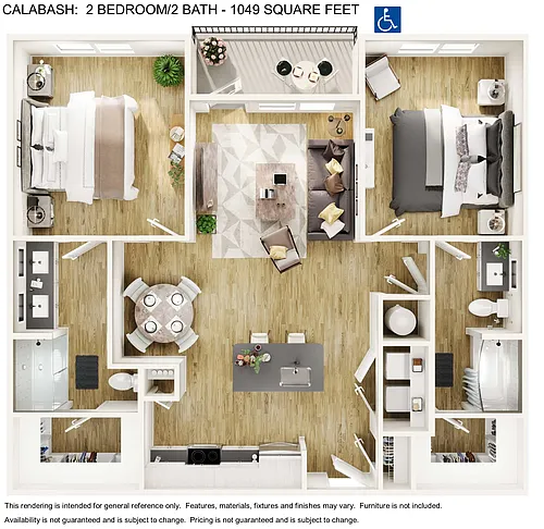 Floor plan B1 - Calabash