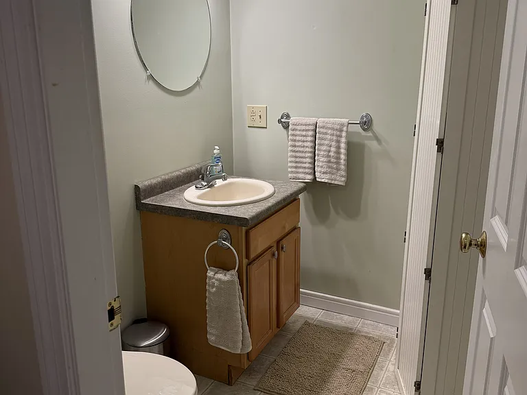 1st floor half bathroom