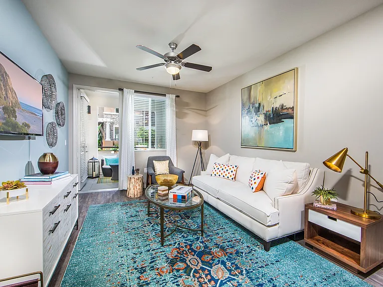 Private balconies and patios in select homes.