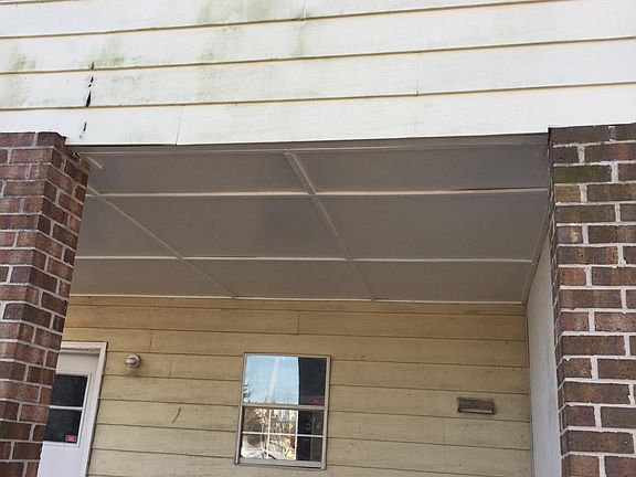 Back Covered concrete floor Porch