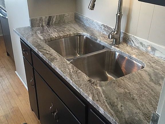 New granite & Kohler faucet