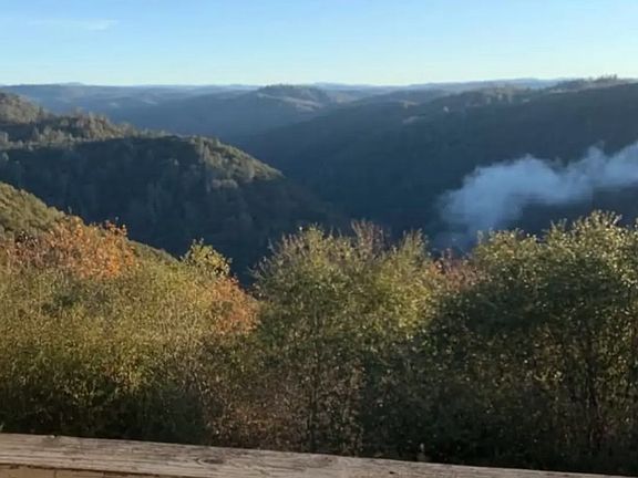 View from side porch