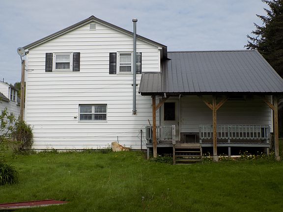back of house & porch