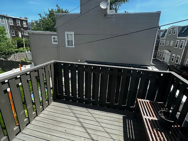 Balcony off bedroom