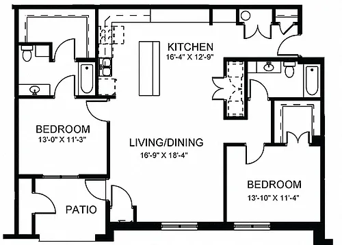 Floor plan The Tulip