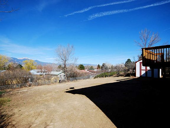"Huge fenced backyard"