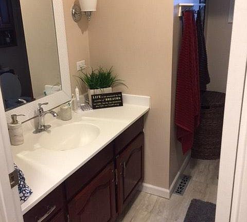 master renovated bathroom