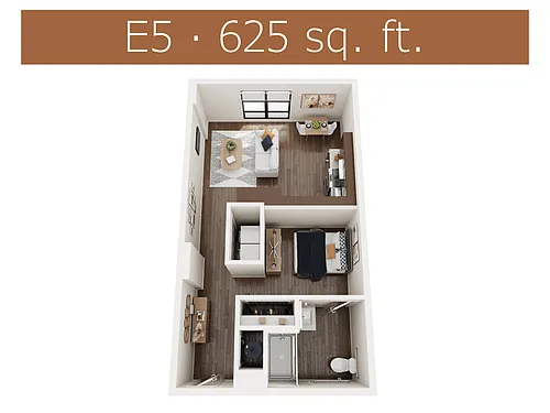 Floor plan E5