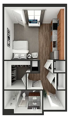 Floor plan Swanson Small