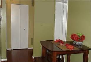 Kitchen with space for breakfast table