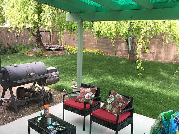 Backyard patio