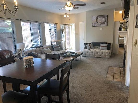 Living Room and Dining Room looking from kitchen
