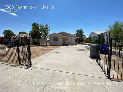3808 Frankfort Ave, El Paso, TX, 79930