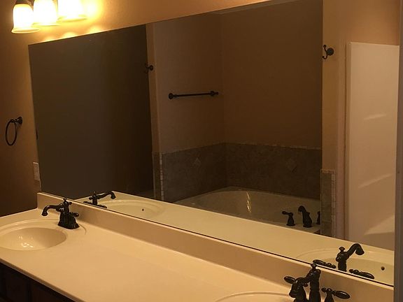Master bath double vanity
