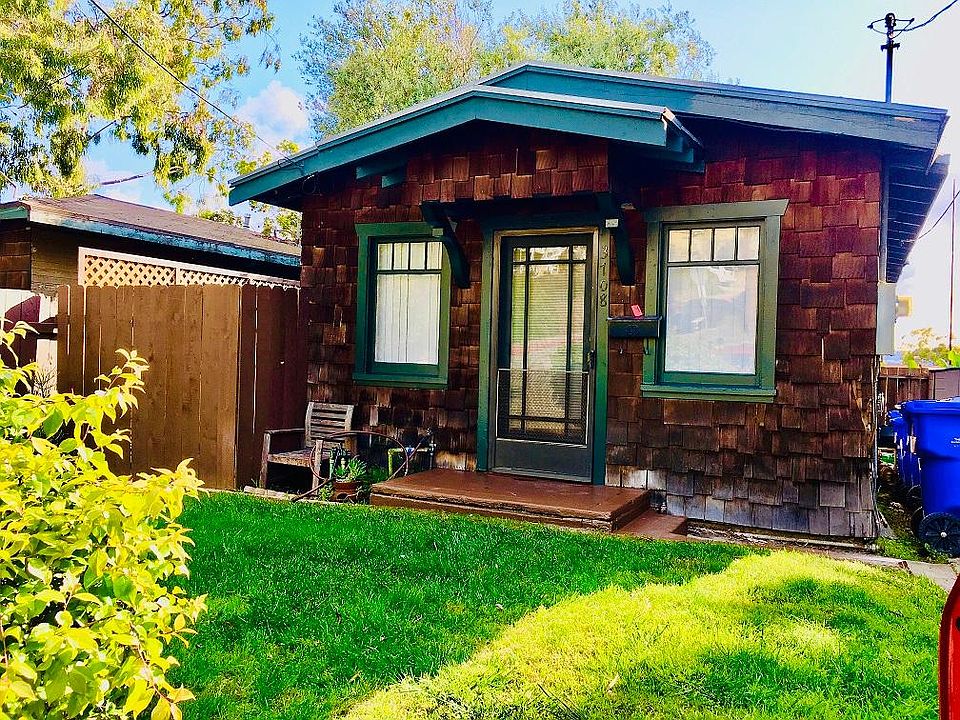 front of the cottage