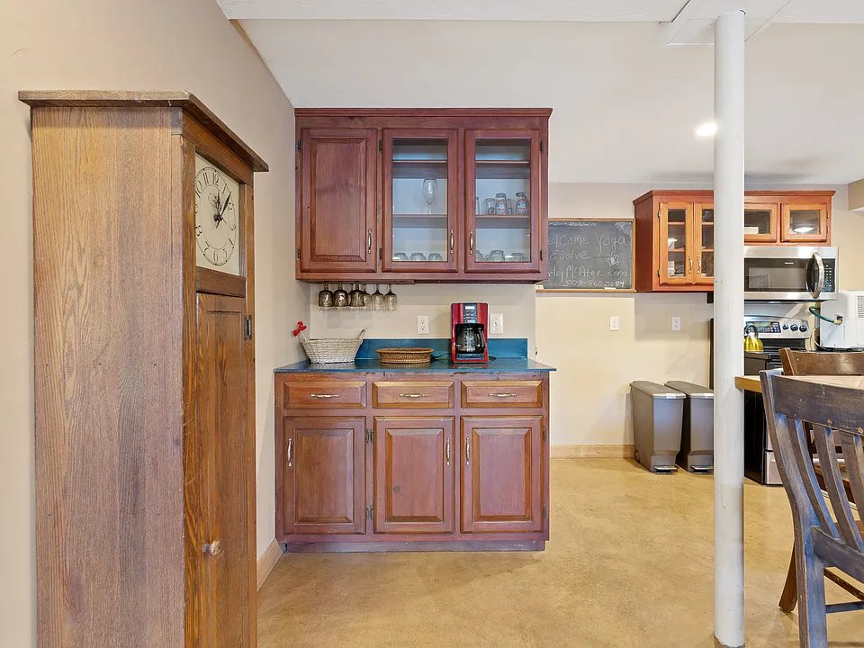 coffee bar area