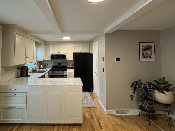 Updated kitchen with new appliances and lots of storage