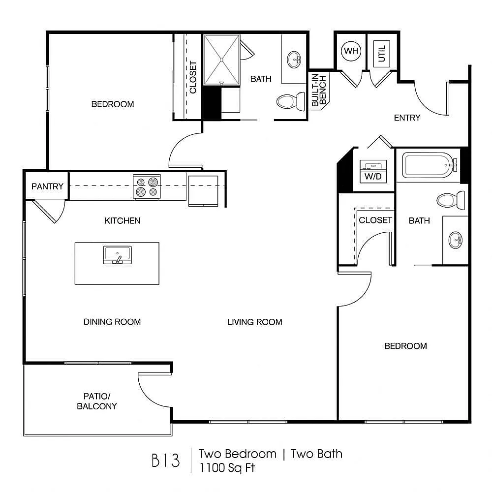 Floor plan B13