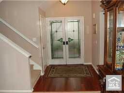 Beautiful double door entry