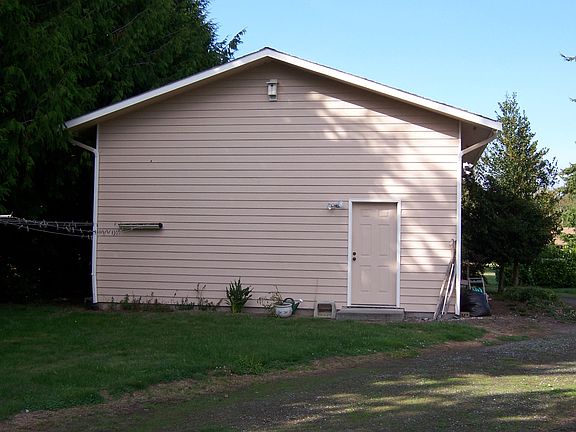 Detached two car garage 