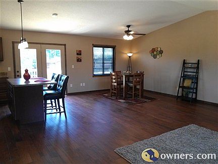 NEW FRENCH DOOR, NEW HARDWOOD FLOORS