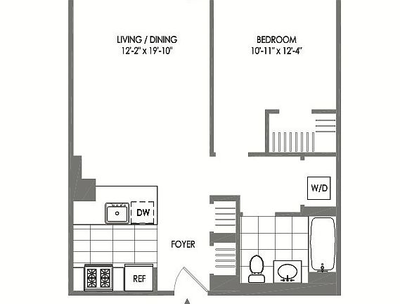 2nd image of 43-25 Hunter St #1040