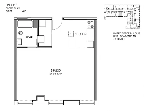 Floor plan 415