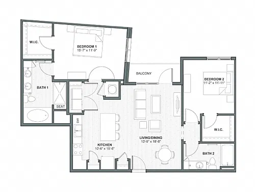 Floor plan James Island