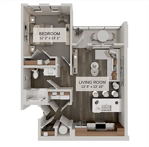 Floor plan The Haven (A2)