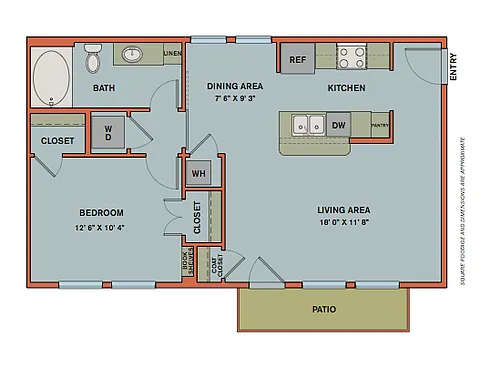 Floor plan E-A23