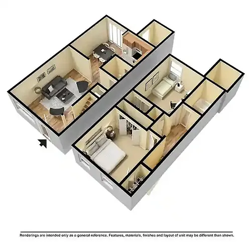 Floor plan Townhome