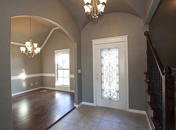 Eye-catching cathedral ceiling