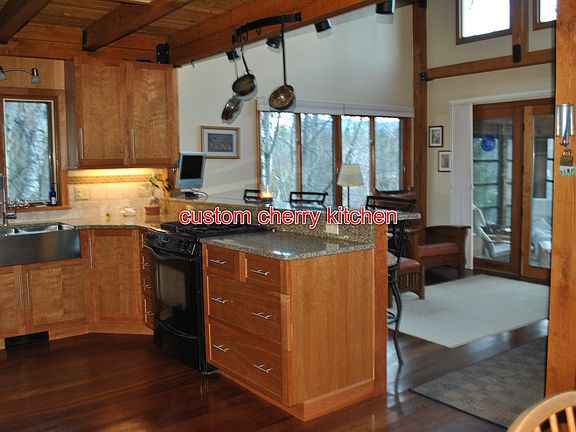 custom cherry kitchen