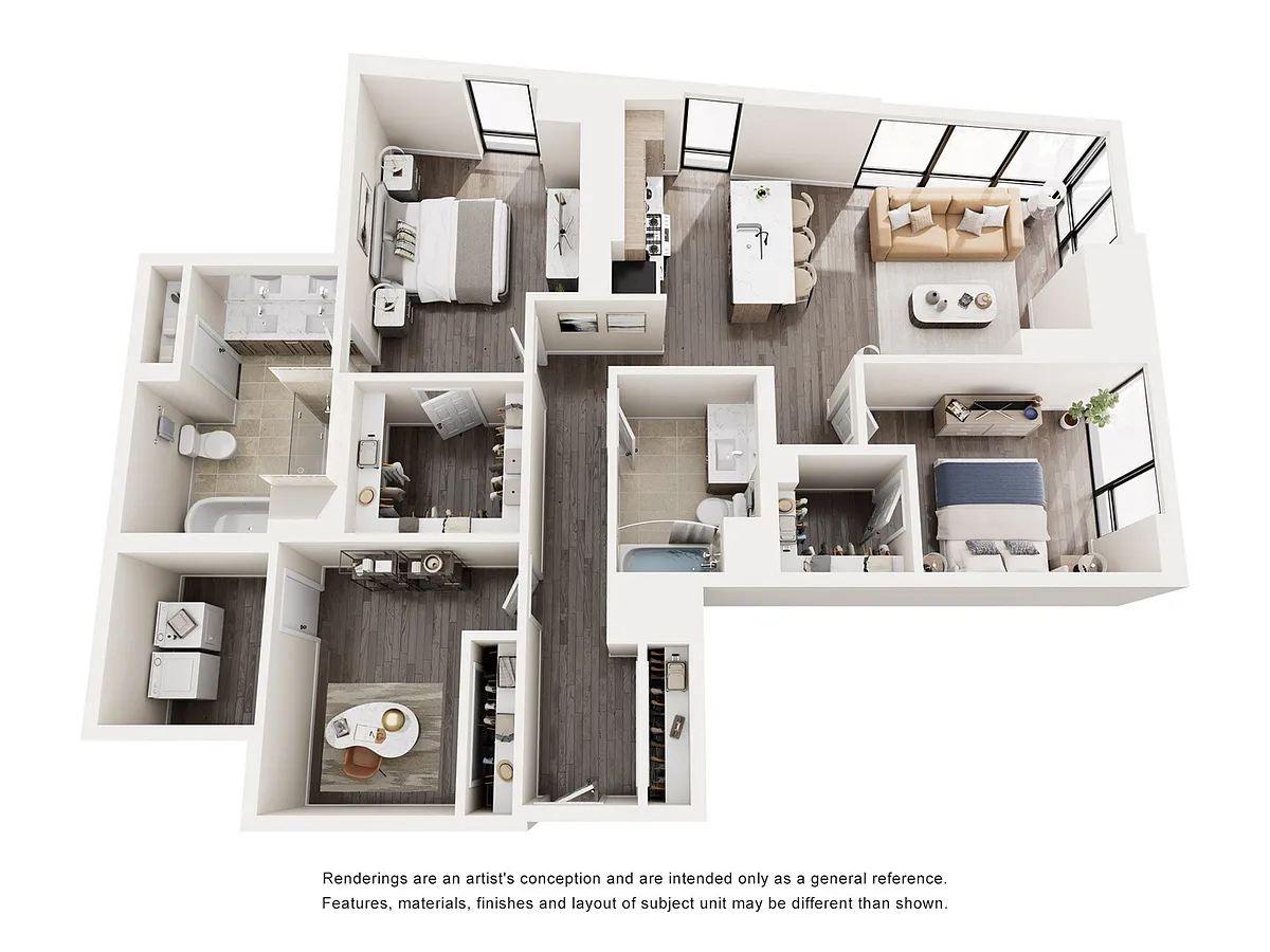 Floor plan D4