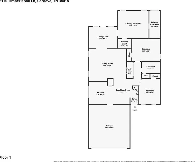 3 bed, 2.0 bath, 1396 sqft, $1,665 — Photo 2
