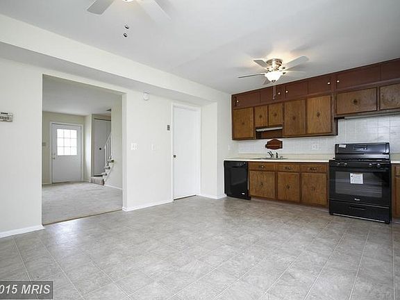 kitchen and dining area
