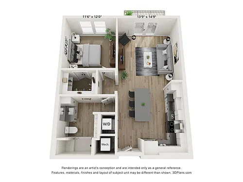 Floor plan A6