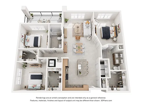 Floor plan Biscayne