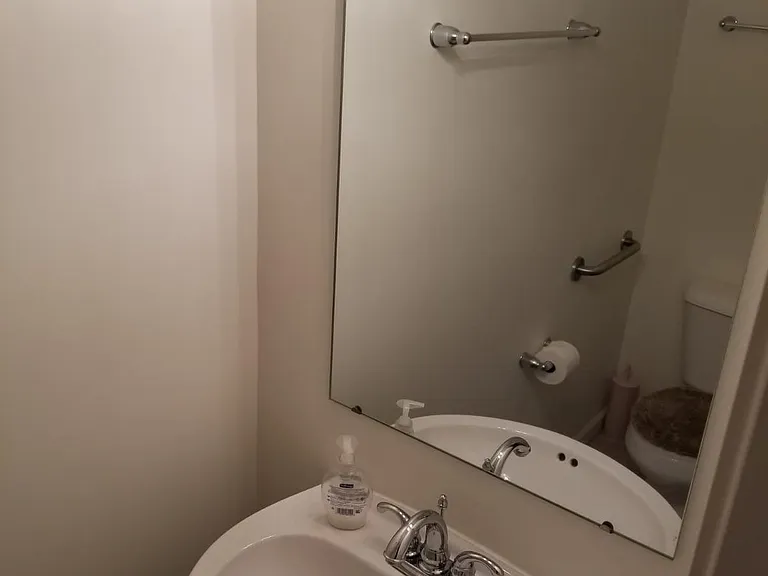 first floor half bath