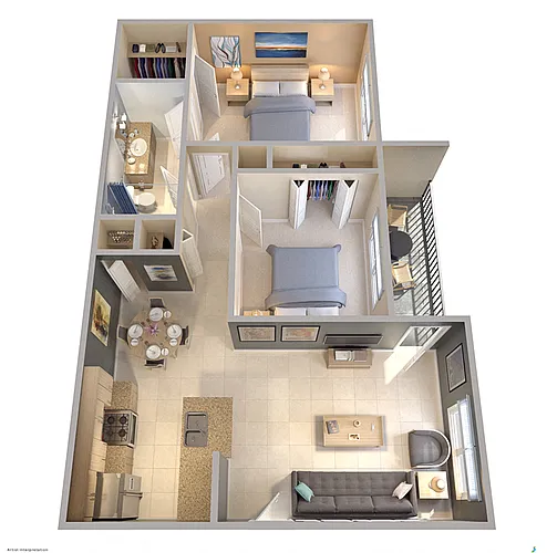 Floor plan Clipper