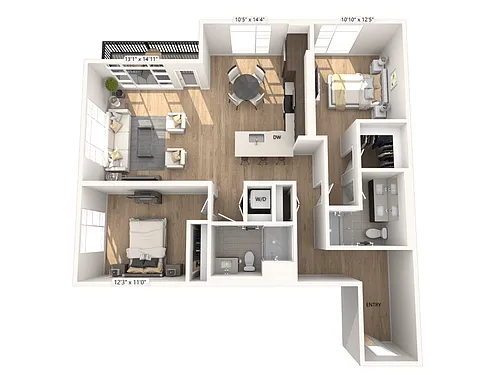 Floor plan B03a-SF
