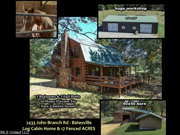 2433 John Branch Rd, Batesville, MS 38606